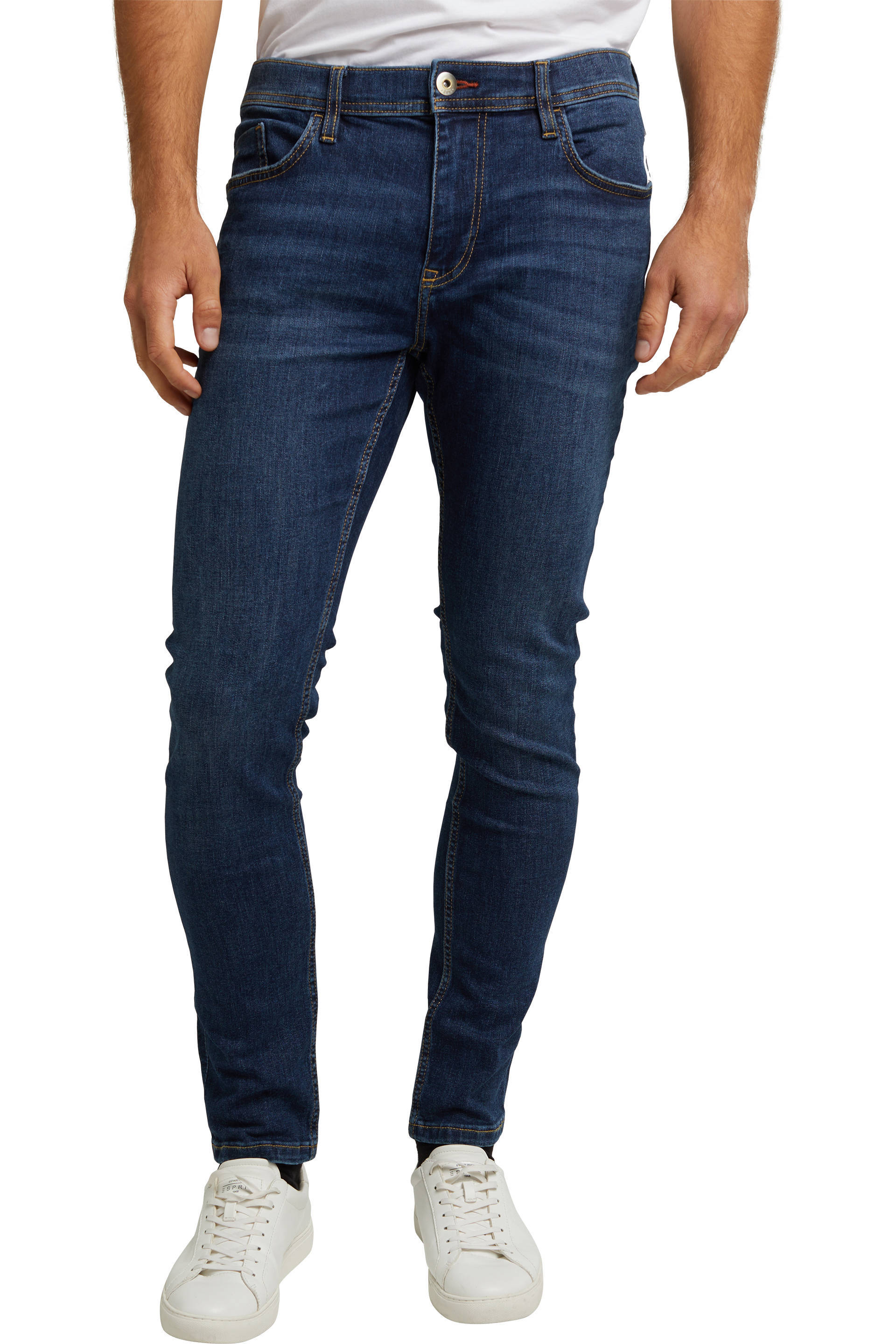 edc Men skinny jeans dark denim | wehkamp