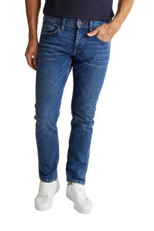 slim fit jeans met biologisch katoen blue