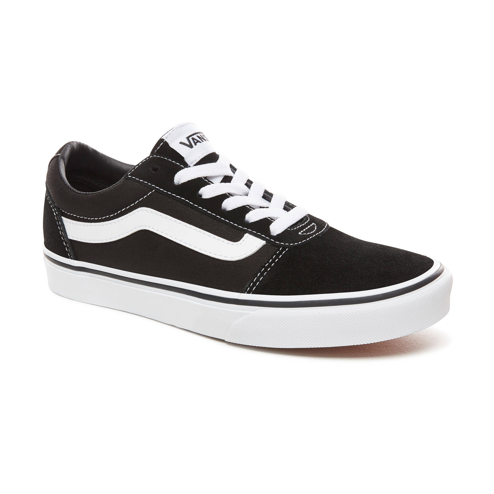 vans ward low sneakers zwart