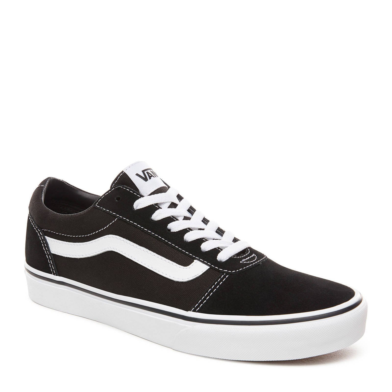 vans ward low sneakers zwart