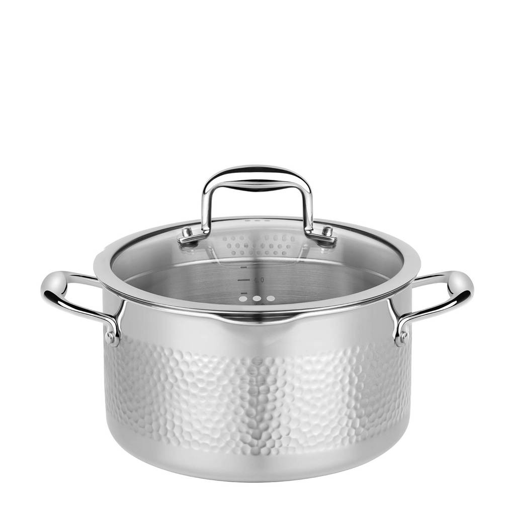 Sola Noma kookpan (Ø24 cm), Zilverwit