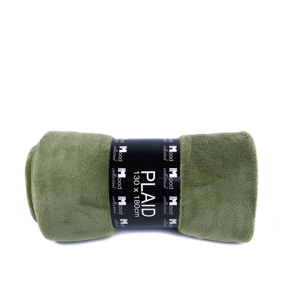 In the Mood collection plaid Fleece (180x130 cm)