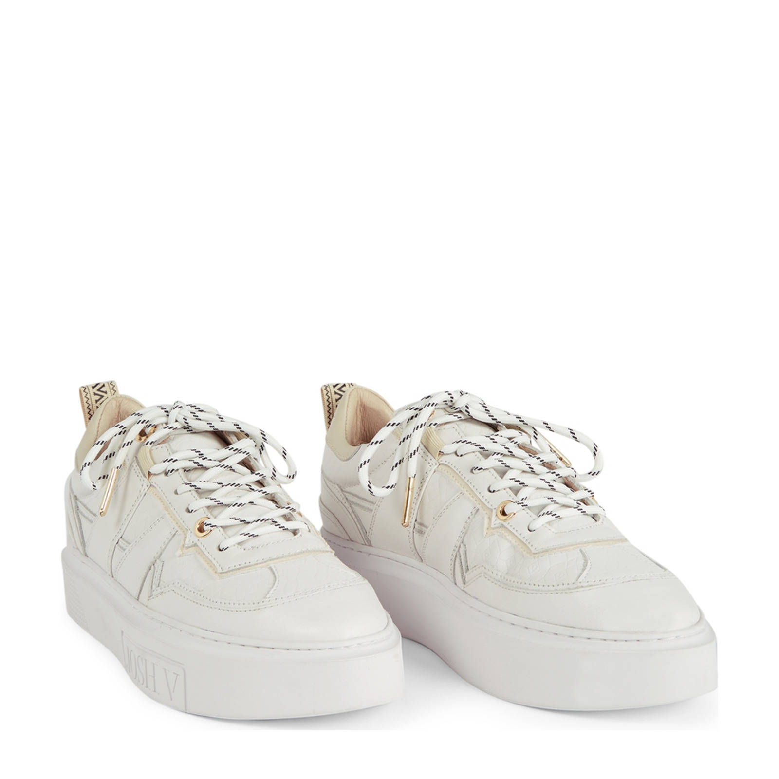 Josh V Sneakers , Wit, Dames - Schoenen.nl