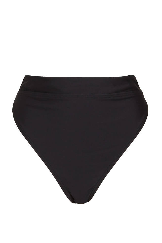 BEACHWAVE high waist bikinibroekje zwart wehkamp