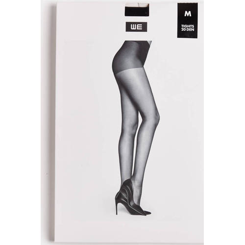 WE Fashion panty 20 denier zwart afbeelding