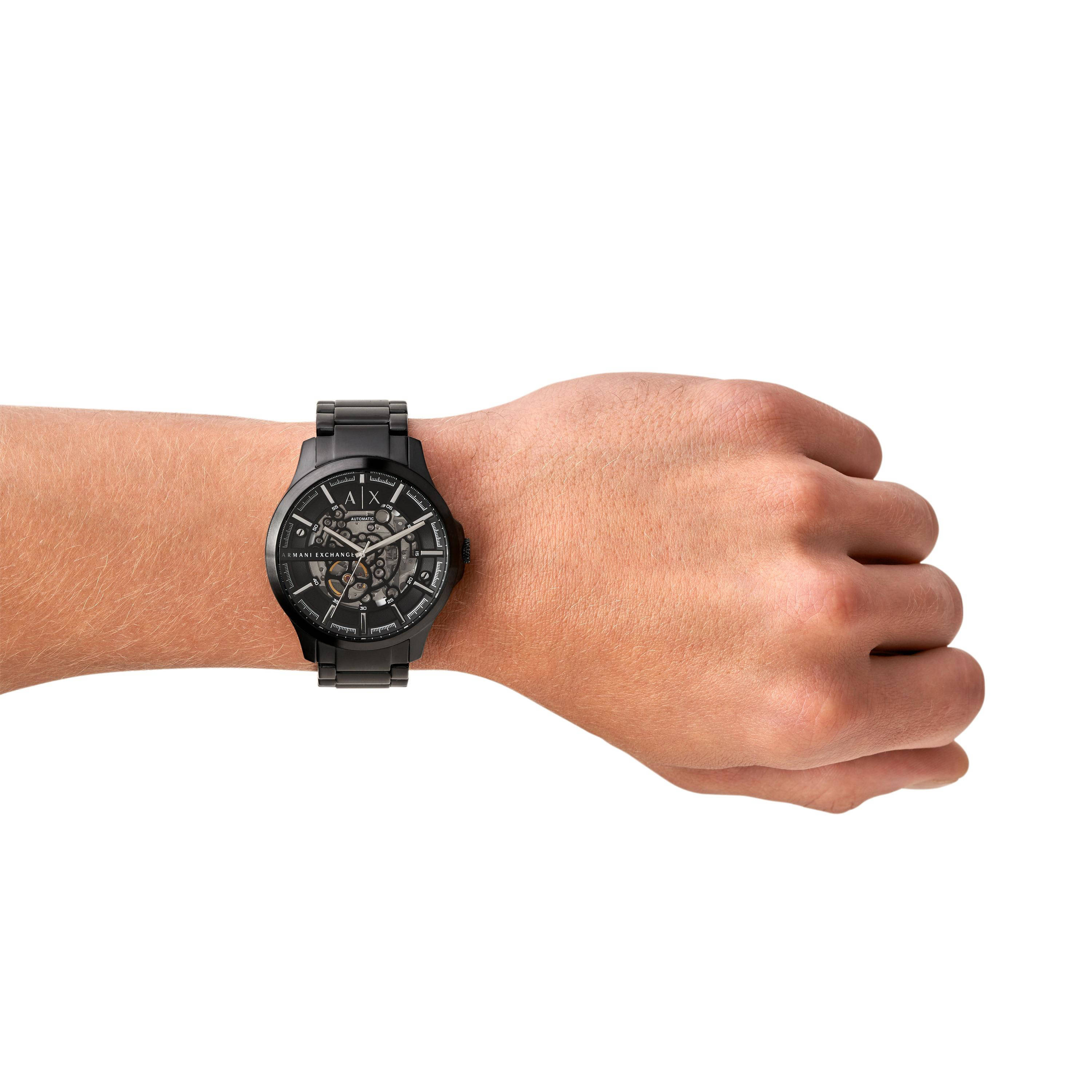 Armani Exchange horloge AX2418 Armani Exchange Zwart | wehkamp