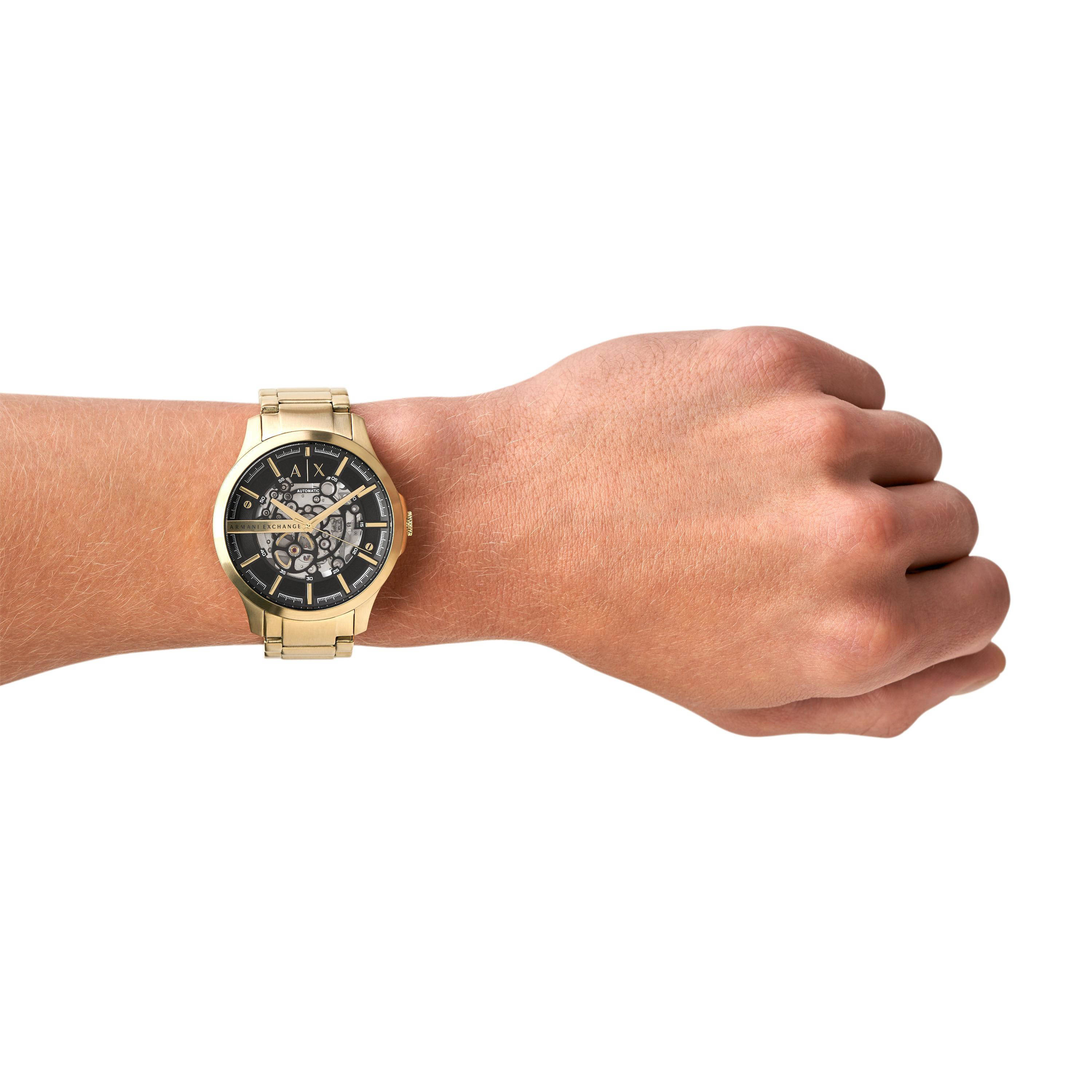 Armani Exchange horloge AX2419 Armani Exchange Goud | wehkamp