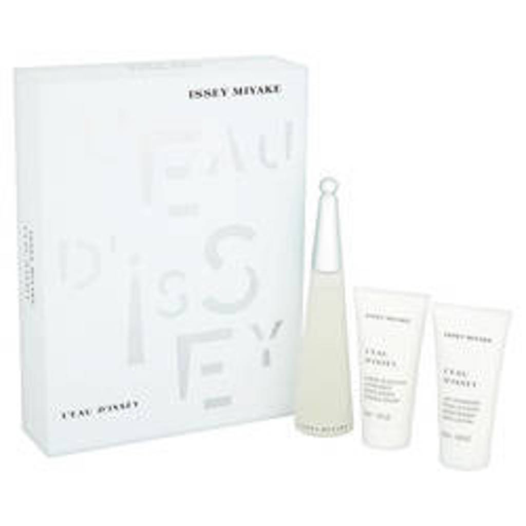 Issey Miyake L'Eau d'Issey eau de toilette geschenkset - 3 x 50 ml
