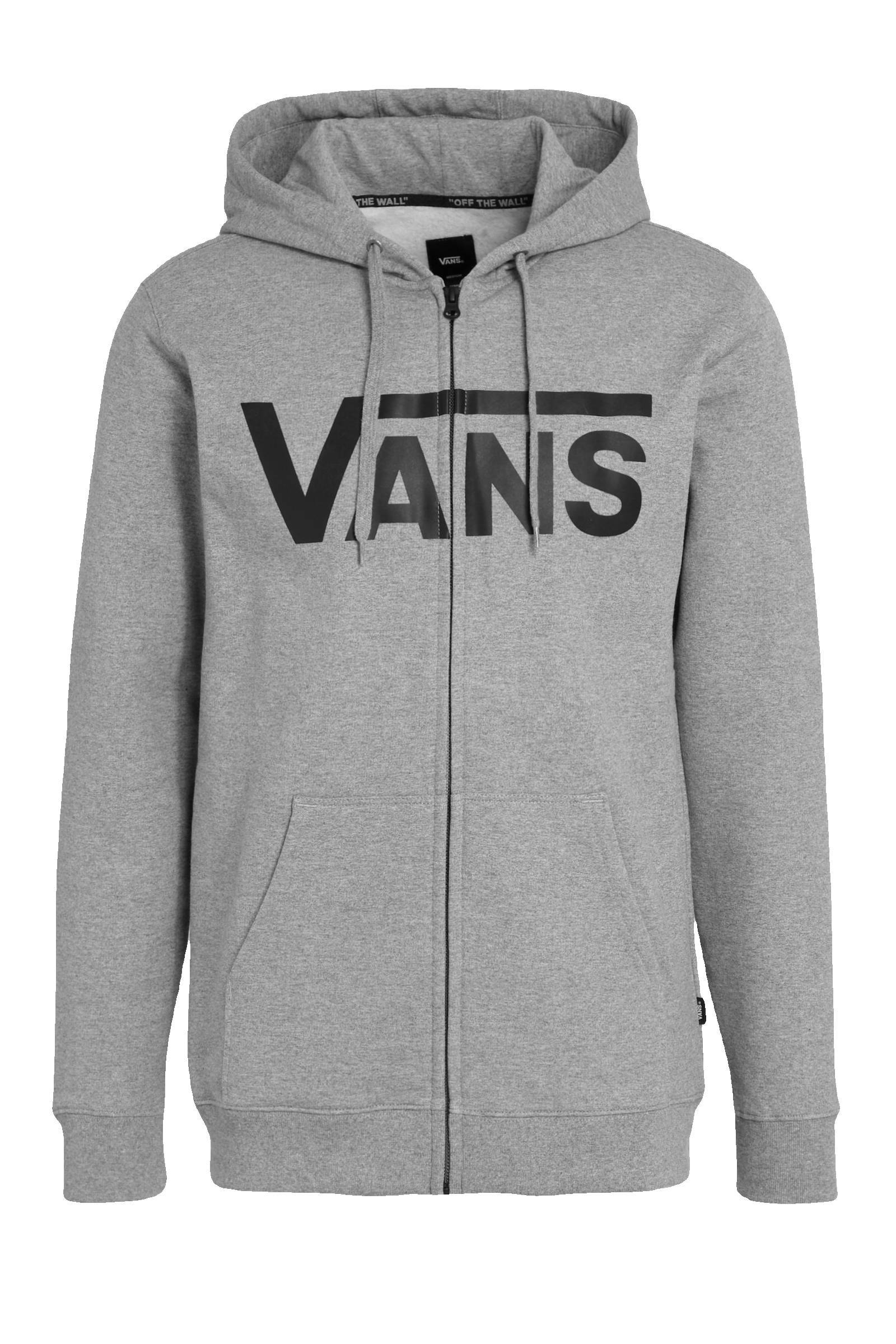 VANS vest grijs/zwart | wehkamp