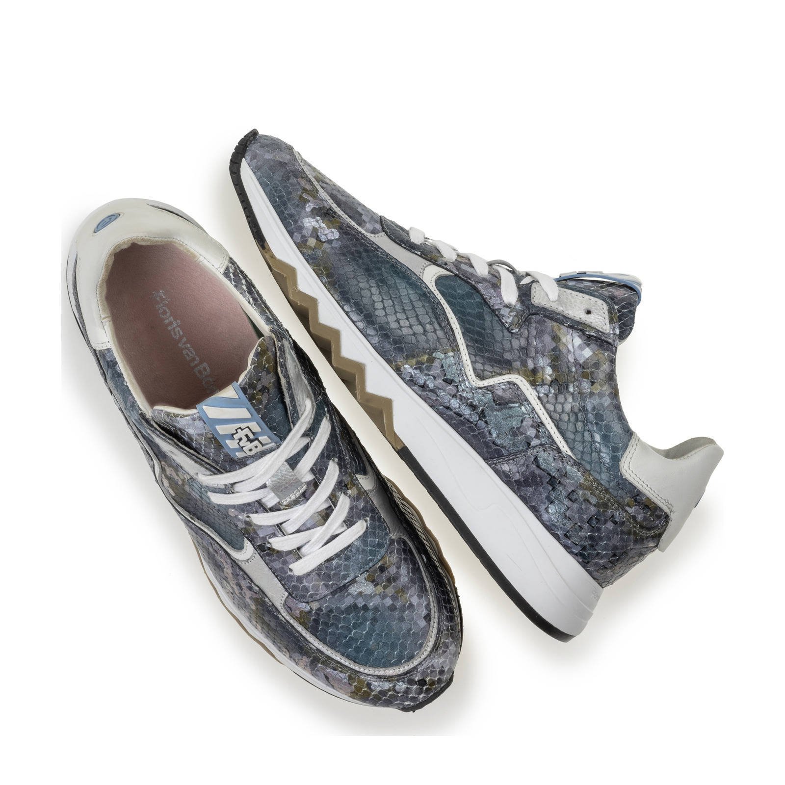 Nineti fashion sneaker blauw