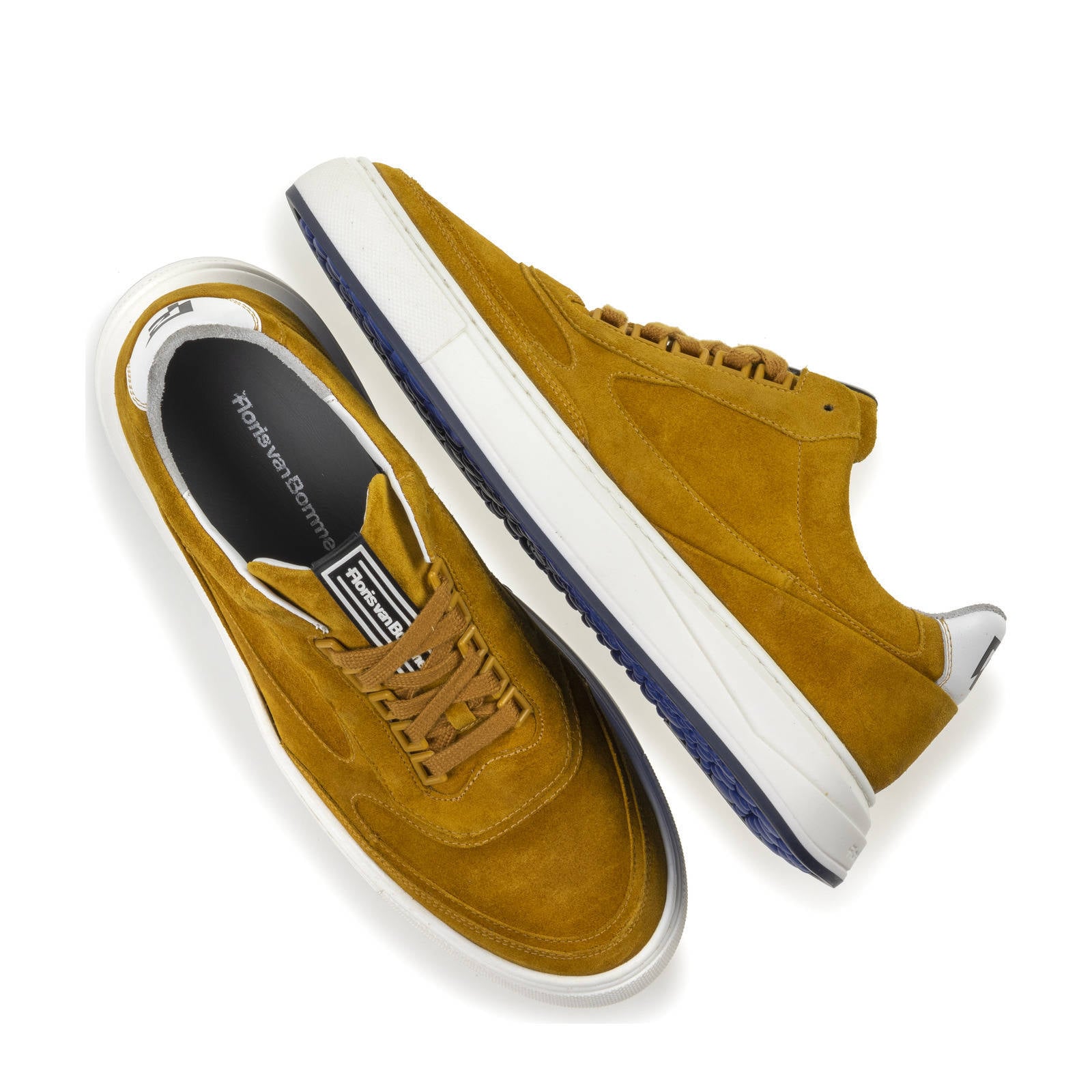 Floris van Bommel SFM-50097-70-01 Veterboot Geel - De Roos Schoenen Breda