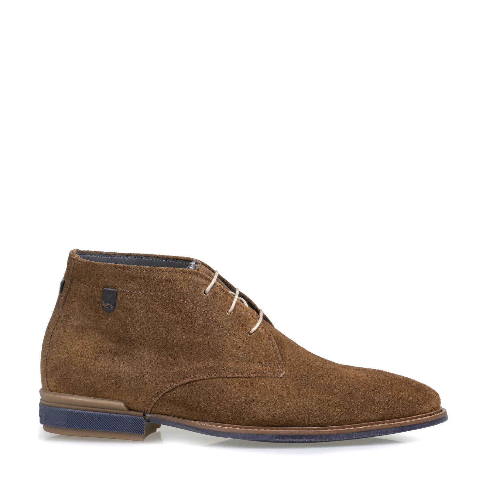 Floris van Bommel Mannen Laarzen Herenschoenen 20160 Cognac combi +
