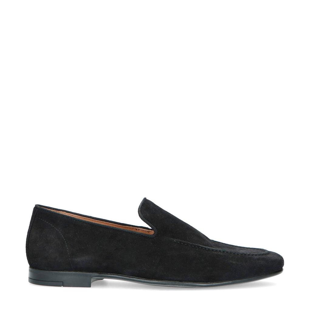 Zwarte heren Manfield suède loafers