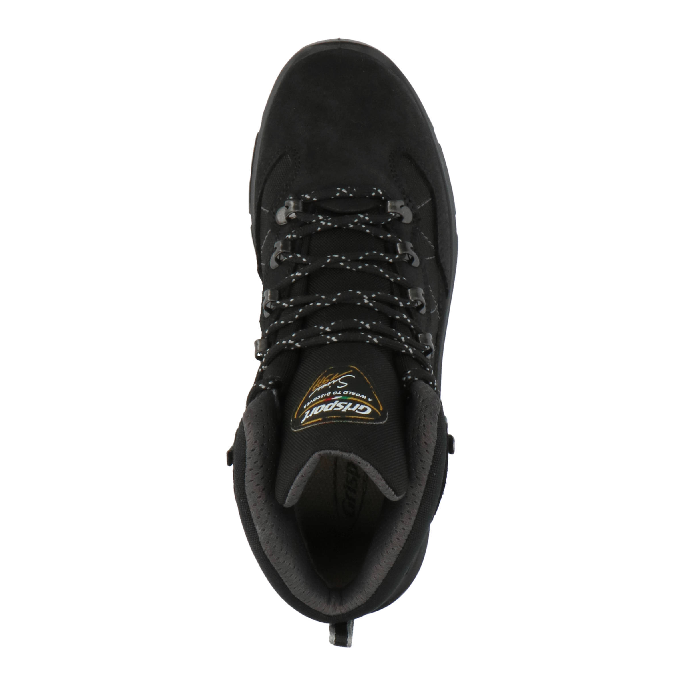 Grisport Scout Mid Scout Mid wandelschoenen zwart | wehkamp