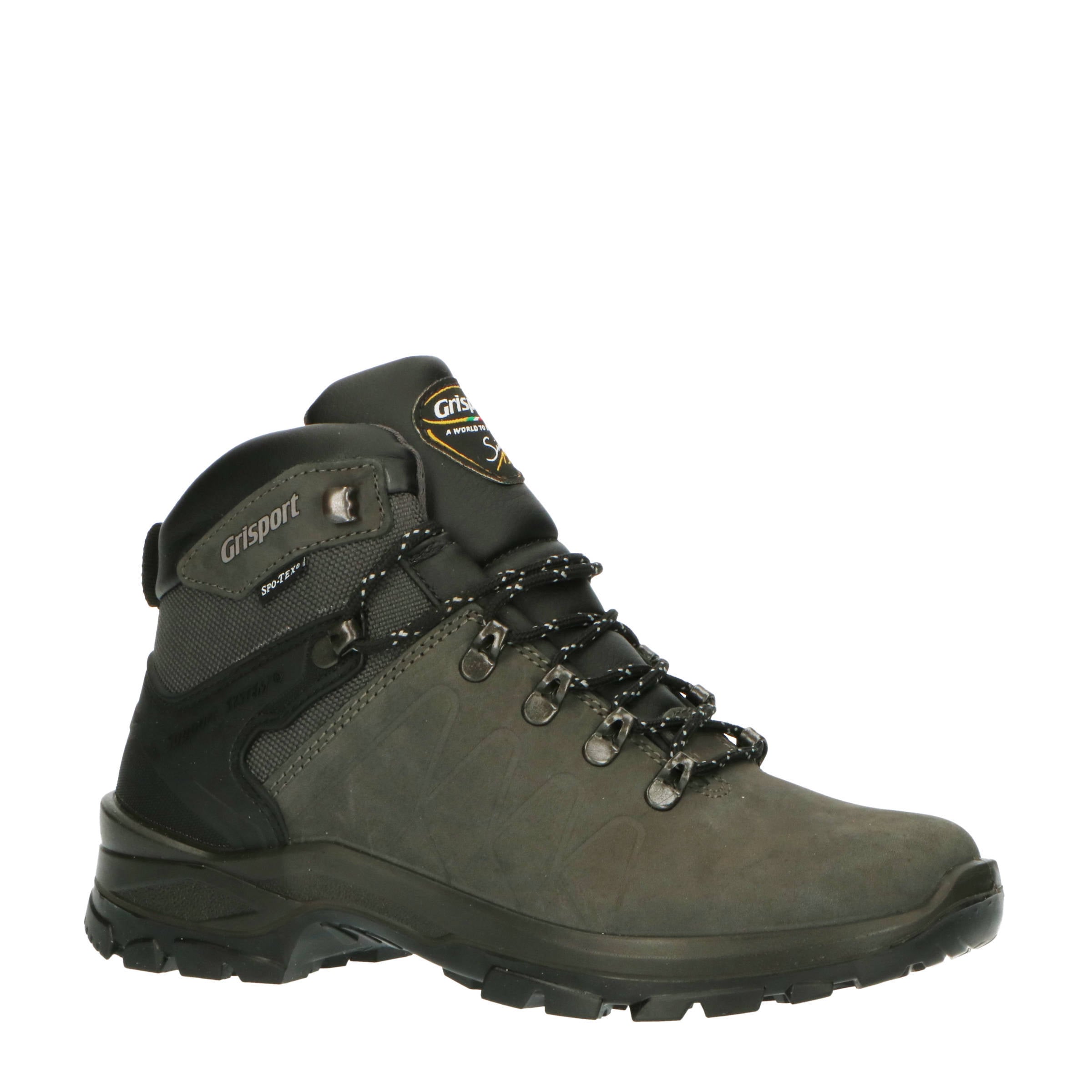 Grisport Wandelschoenen Ranger Mid 02 Donker Grijs-43 maat 43 - Schoenen.nl