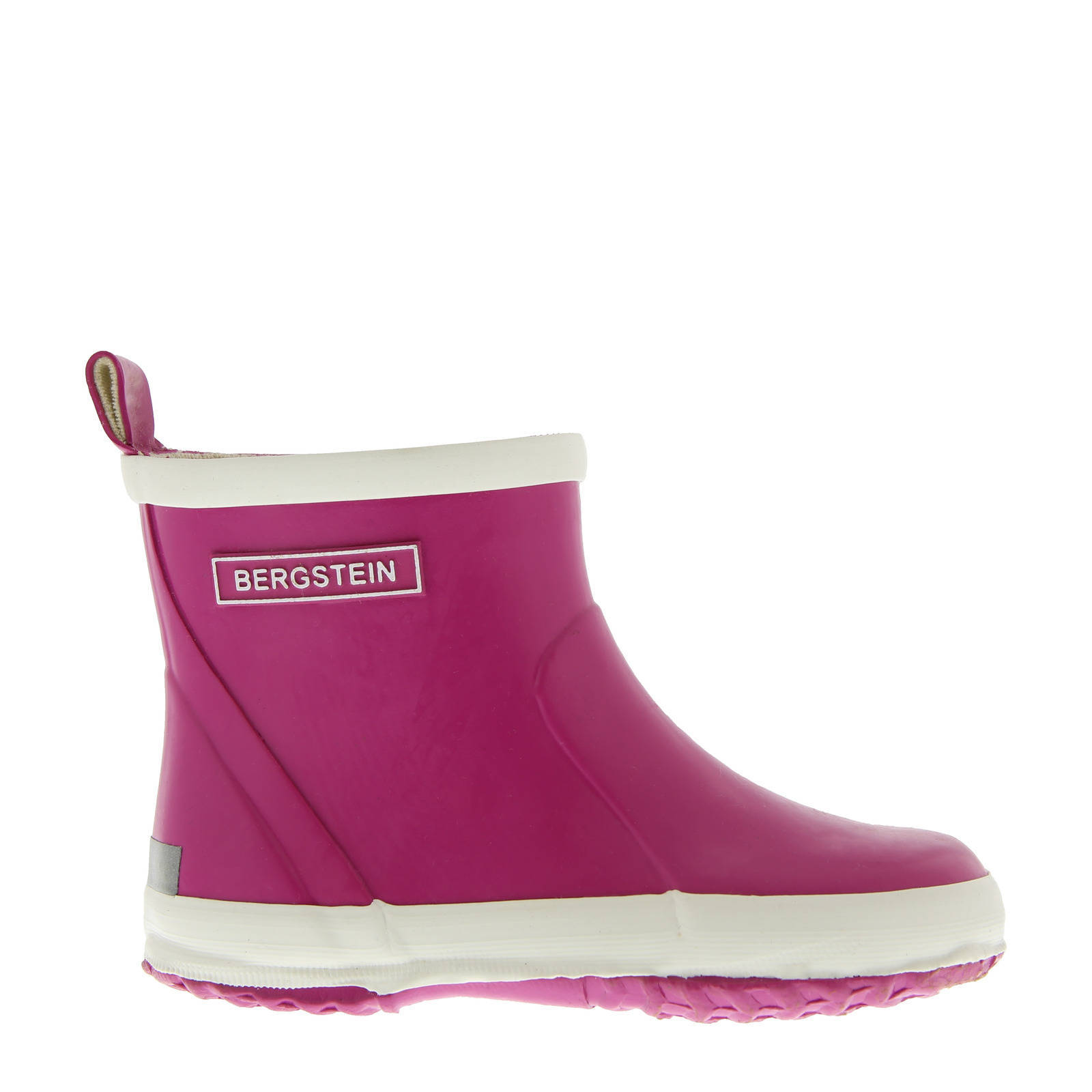 Bergstein Chelseaboot lage regenlaarzen fuchsia | wehkamp