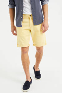 WE Fashion Fundamentals slim fit chino short butter fly, Butter Fly