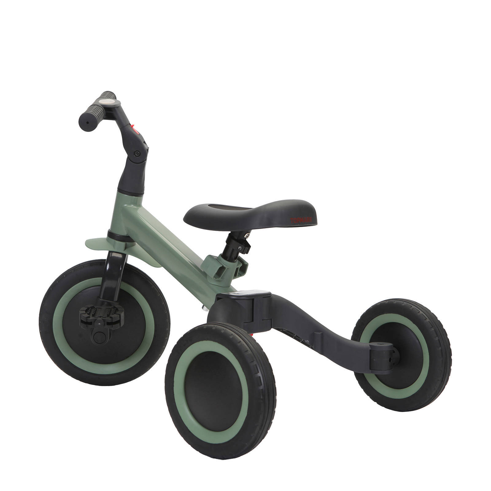 Topmark Kaya 4 in 1 driewieler groen | wehkamp