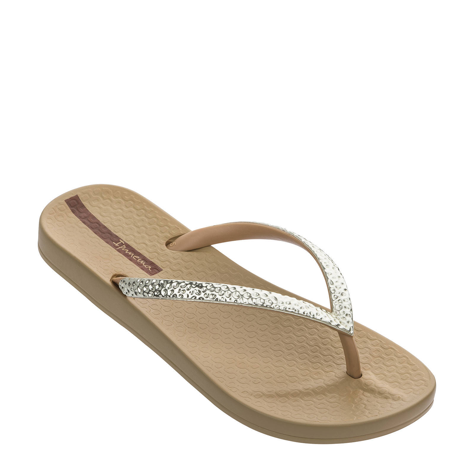 Ipanema Anatomic Mesh teenslippers beige/goud | wehkamp