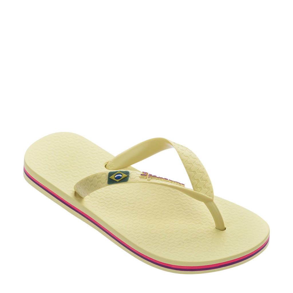 Ipanema Classic Brasil teenslippers geel, Geel