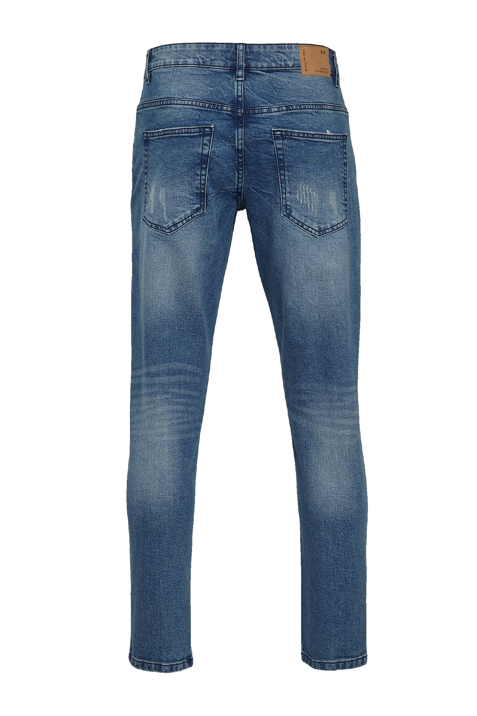 Redefined Rebel tapered fit jeans Chicago perfect indigo wehkamp