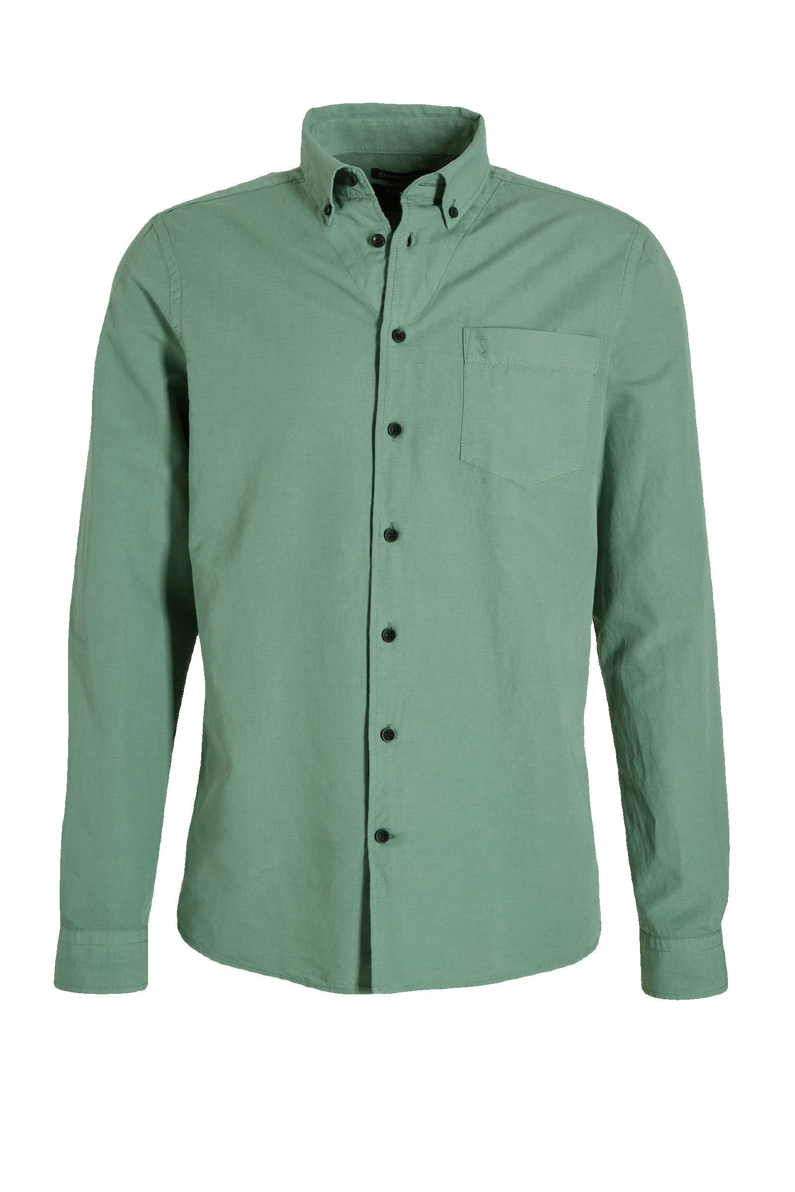groene overhemd