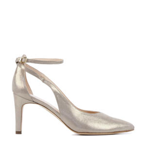 76575 leren pumps goud