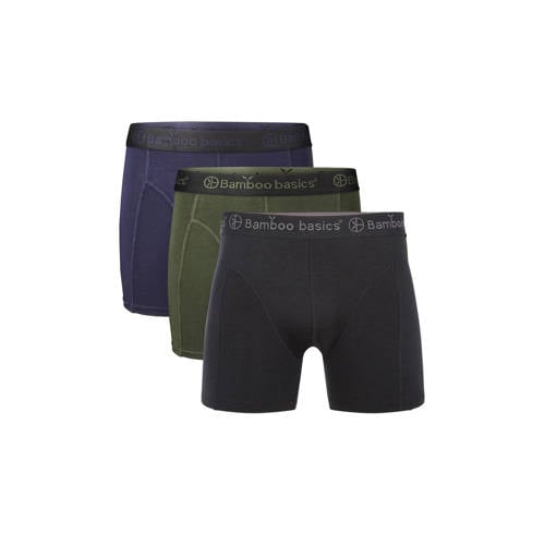 Bamboo Basics boxershort Rico met bamboe (set van 3) afbeelding