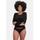 Bamboo Basics slip Julia met bamboe (set van 3) zwart