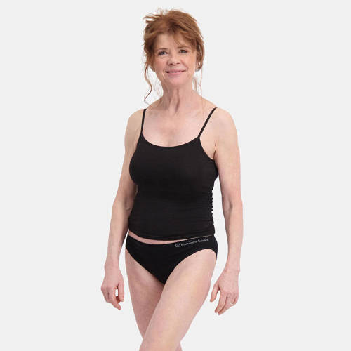 Bamboo Basics slip Tess met bamboe (set van 3) zwart afbeelding