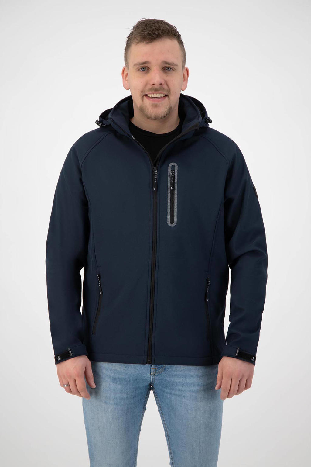 Kjelvik jas Kevan donkerblauw