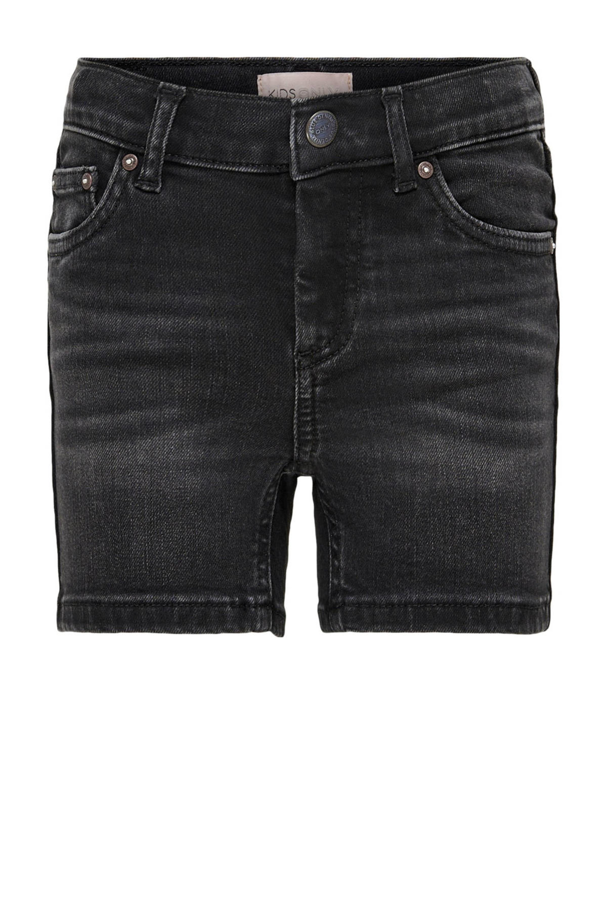 short jeans | fit KIDS GIRL regular black KONBLUSH ONLY denim wehkamp