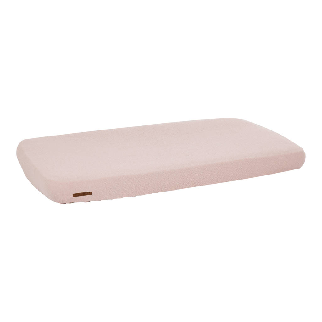 Little Dutch katoenen ledikant hoeslaken 60x120 cm Pure Pink, Roze