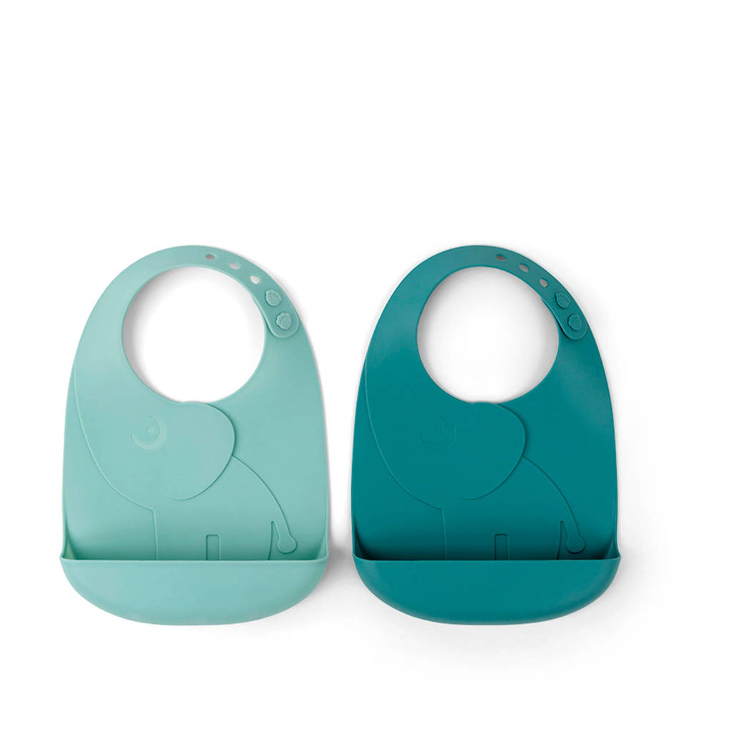 Done by Deer Peekaboo slab Elphee (set van 2) Blue, blue