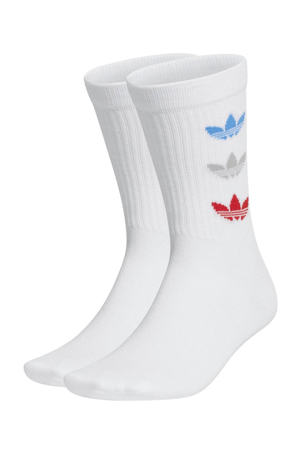adidas Originals Adicolor sokken - set van 2 wit, Wit