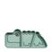 Done by Deer Siliconen Stick & Stay snackbord Croco - Groen