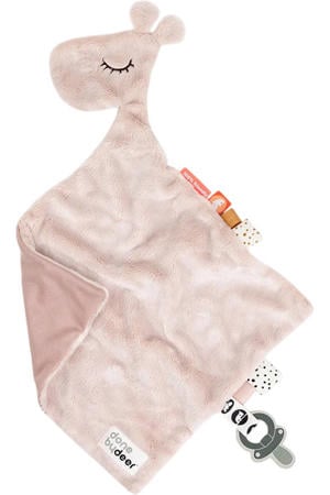 knuffeldoekje Raffi - 30 cm - Powder