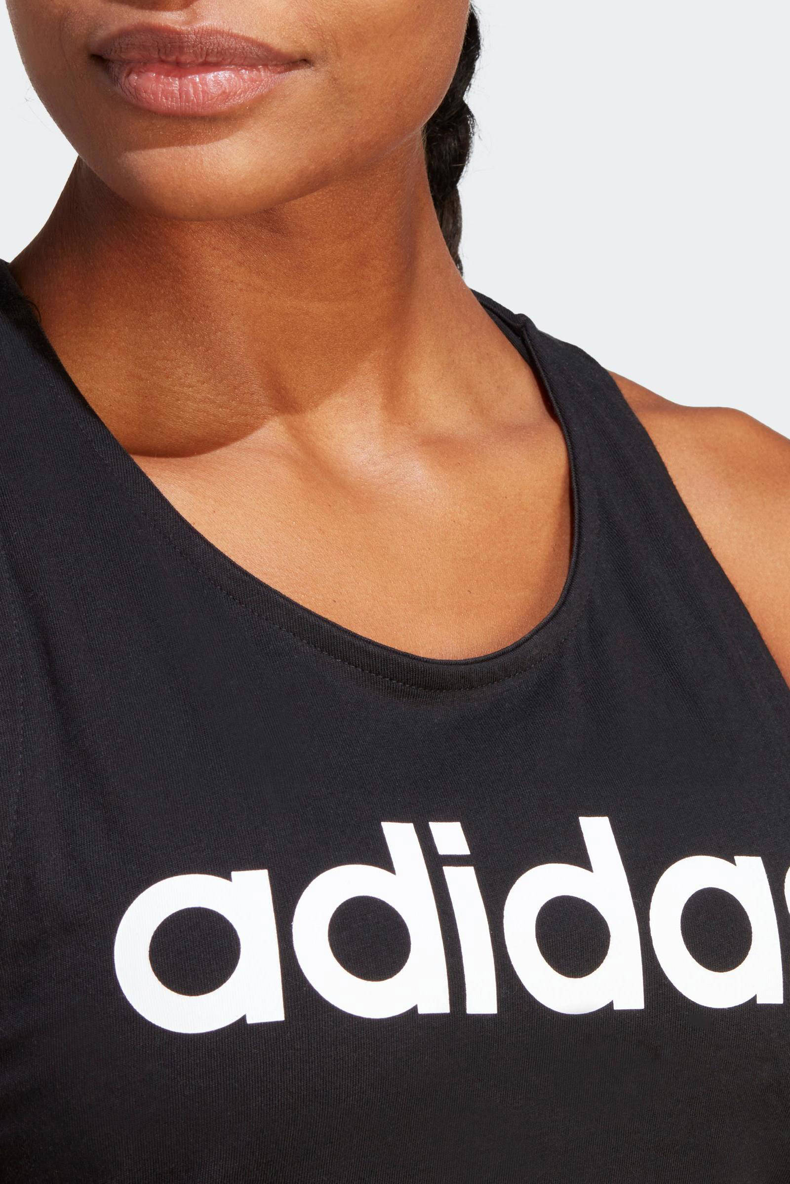 adidas Performance sporttop zwart/wit | wehkamp