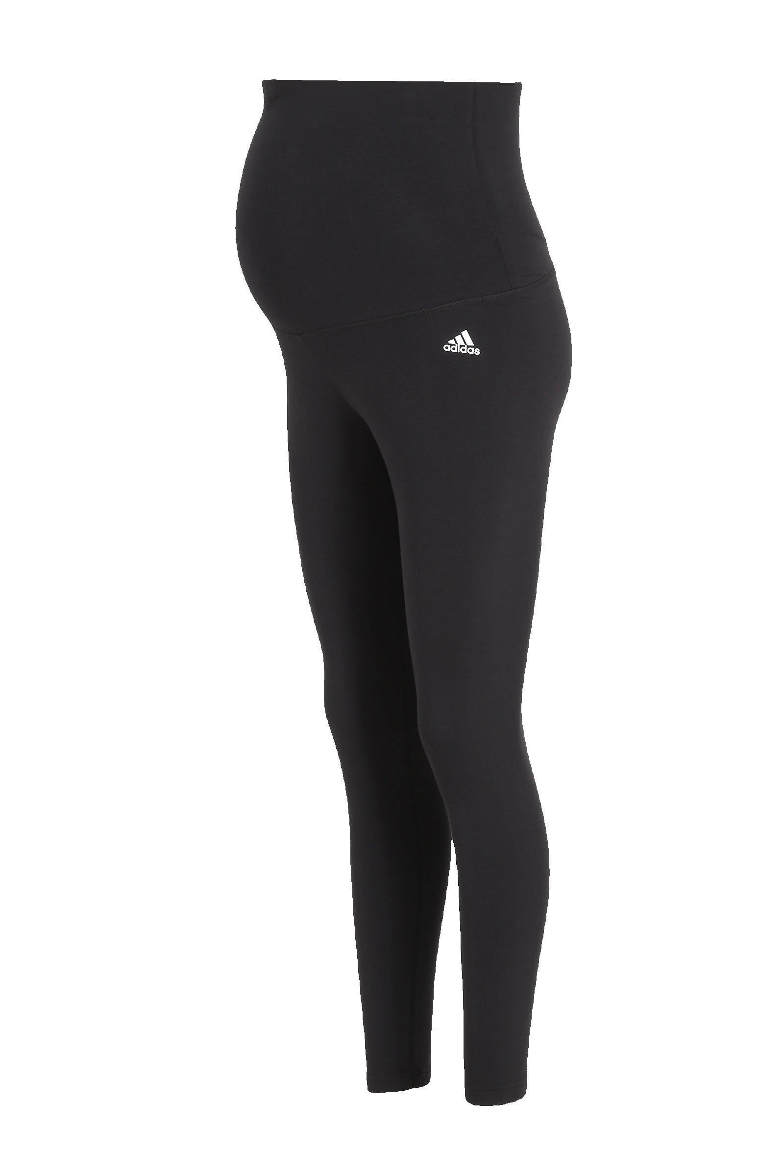 Adidas Essentials Cotton Leggings(Maternity) Dames Leggings Black Katoen Jersey online kopen