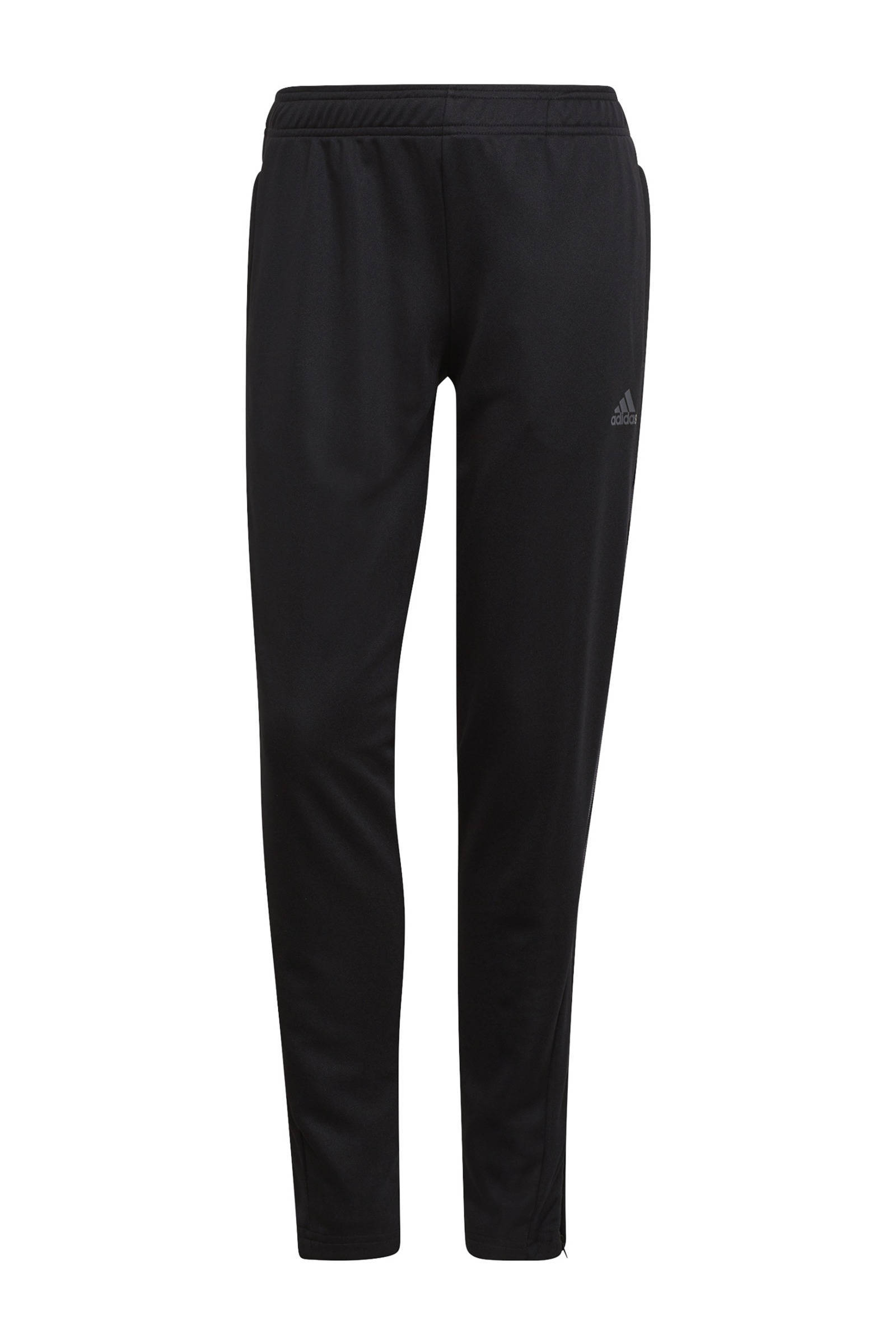 adidas Performance Tiro trainingsbroek zwart/grijs | wehkamp