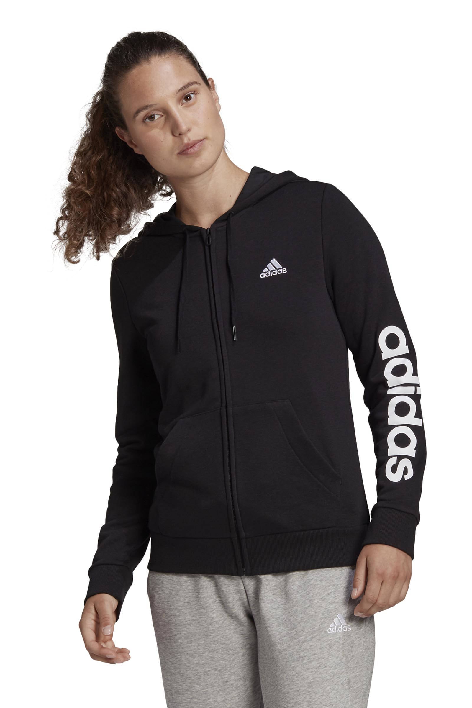 adidas Performance sportvest zwart/wit | wehkamp
