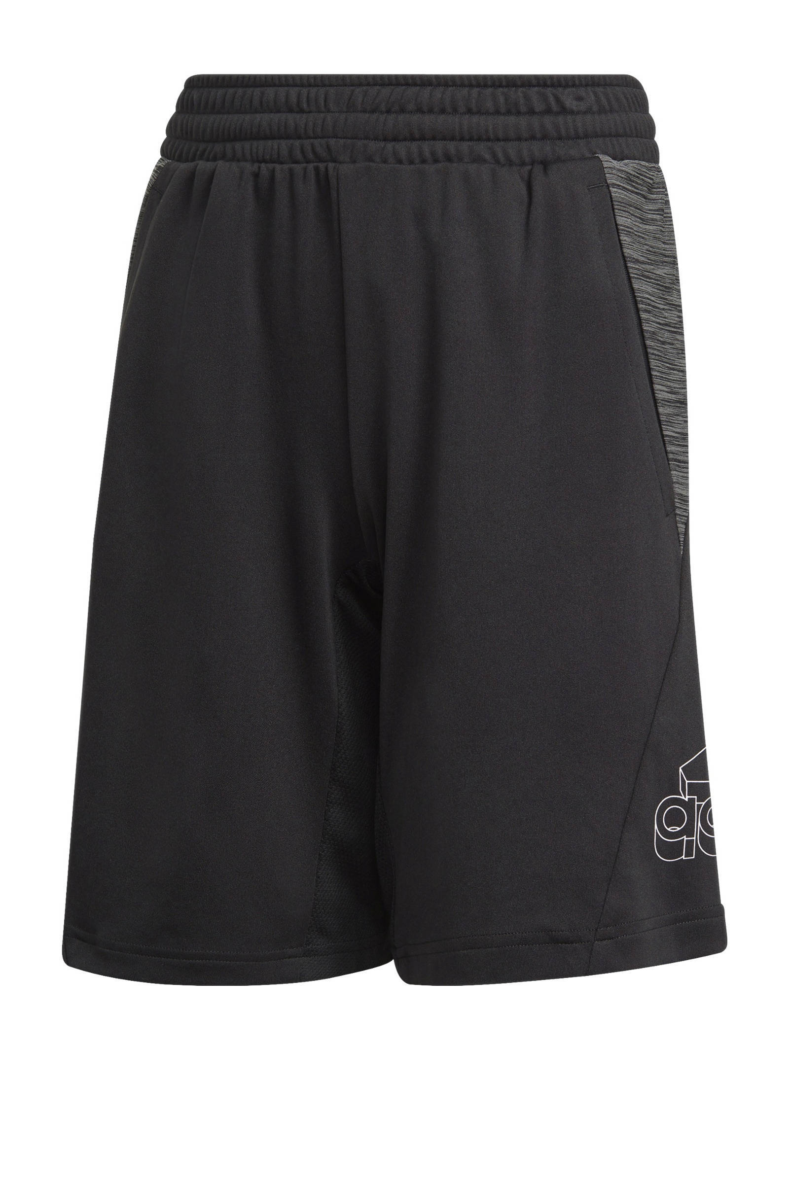 adidas Performance Shorts - Aeroready Heather - Black w. White