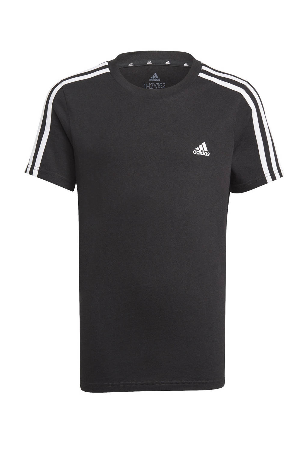 adidas Performance   sport T-shirt zwart/wit, Zwart/wit