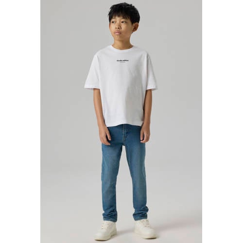 NAME IT KIDS slim fit jeans NKMSILAS medium blue denim afbeelding