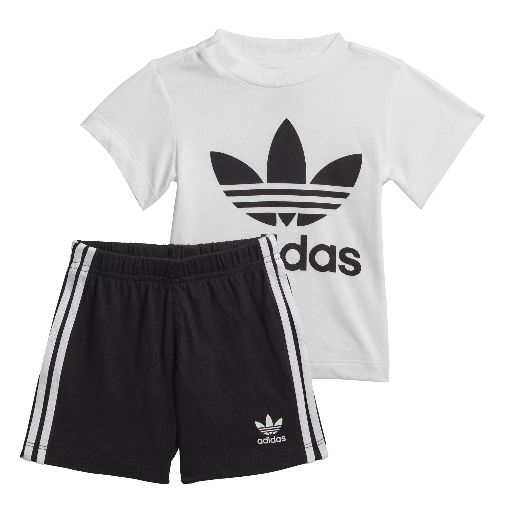 Adidas Originals Adicolour T-Shirt/Shorts Set Baby's Blauw Kind -  Jassenshoponline.nl