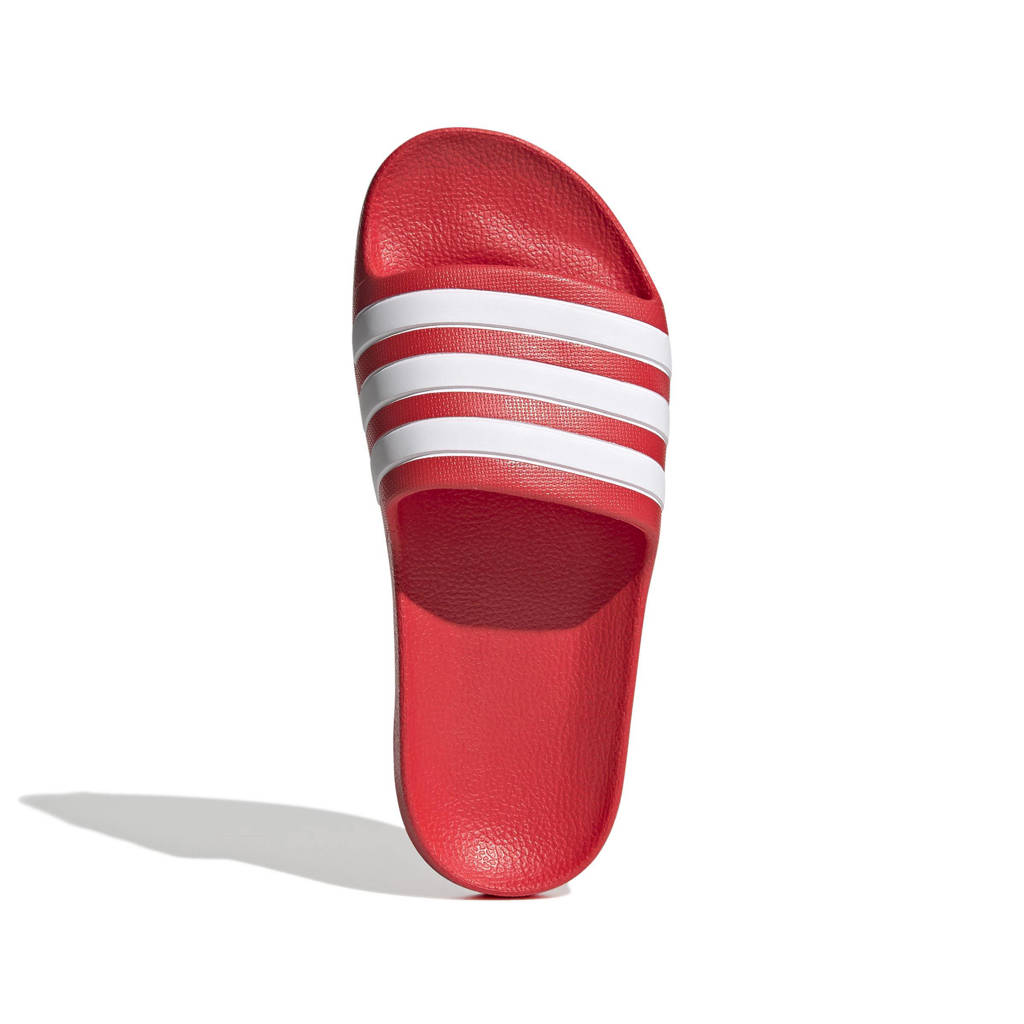 adidas Performance Adilette Aqua  badslippers rood/wit