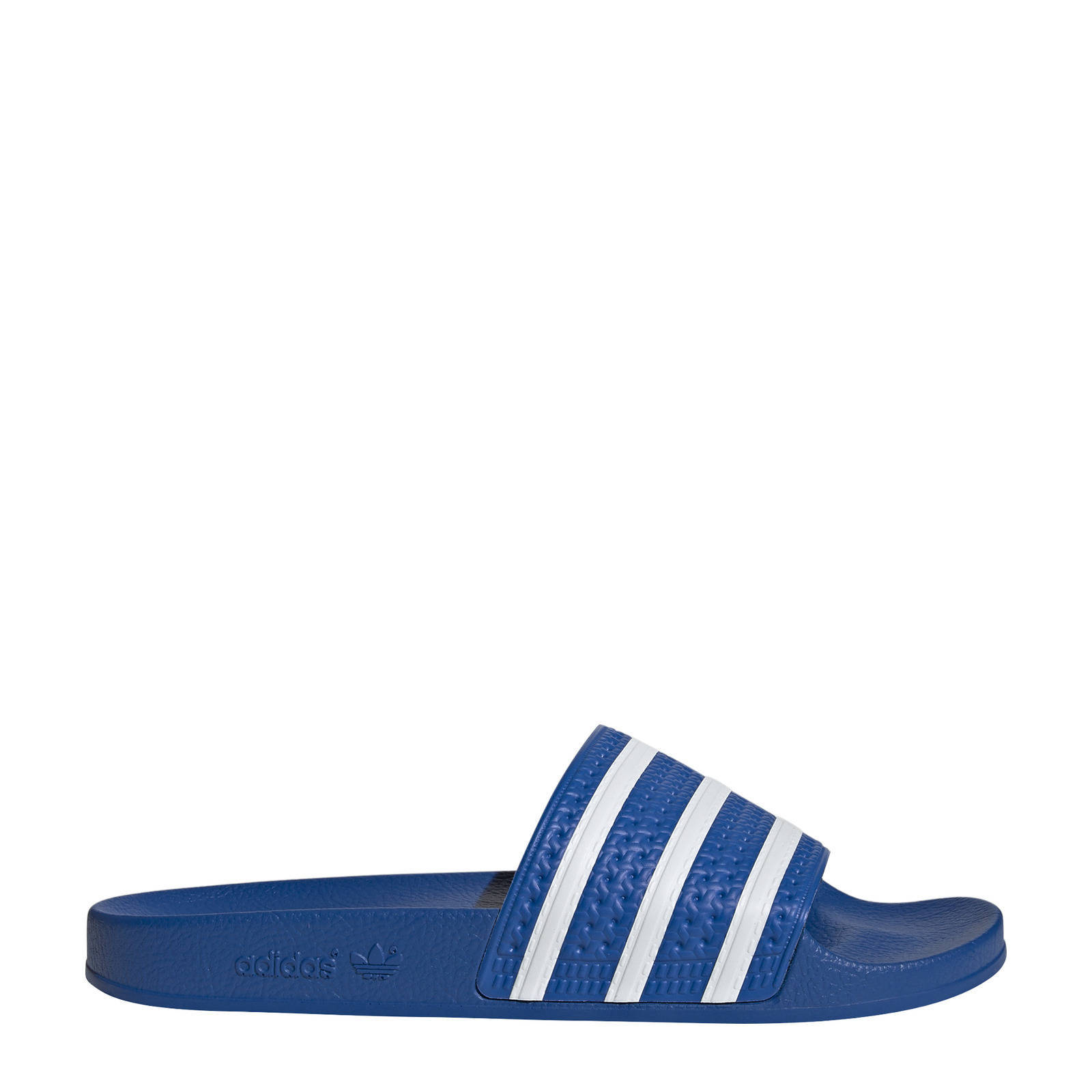 adidas Originals Adilette Aqua badslippers blauw/wit | wehkamp
