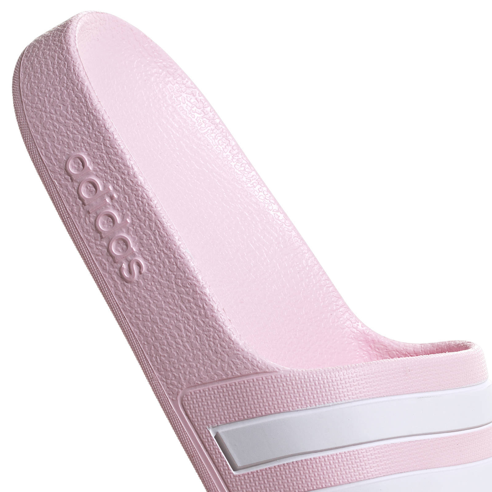 adidas Performance Adilette Aqua badslippers roze/wit | wehkamp