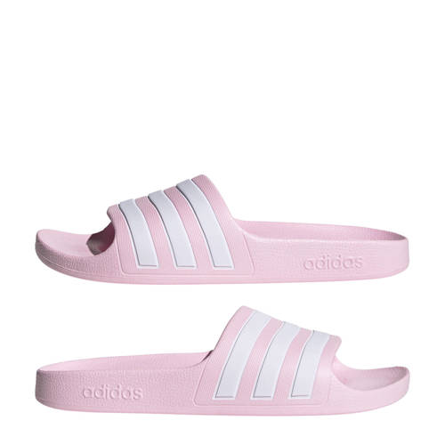 adidas Sportswear Adilette Aqua badslippers roze/wit