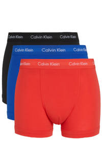 CALVIN KLEIN UNDERWEAR boxershort (set van 3), Zwart/rood/blauw